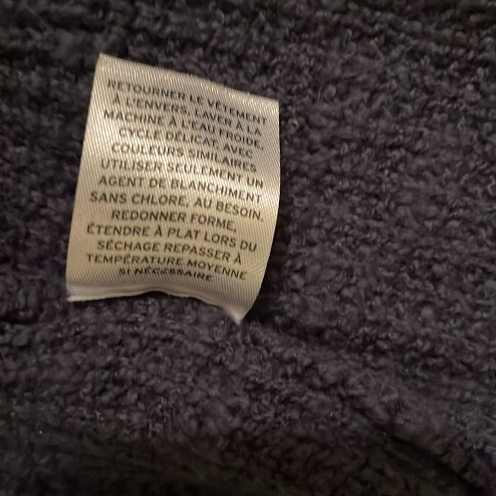 EUC Caslon women’s fringe open cardigan in blue size XL - Picture 7 of 7